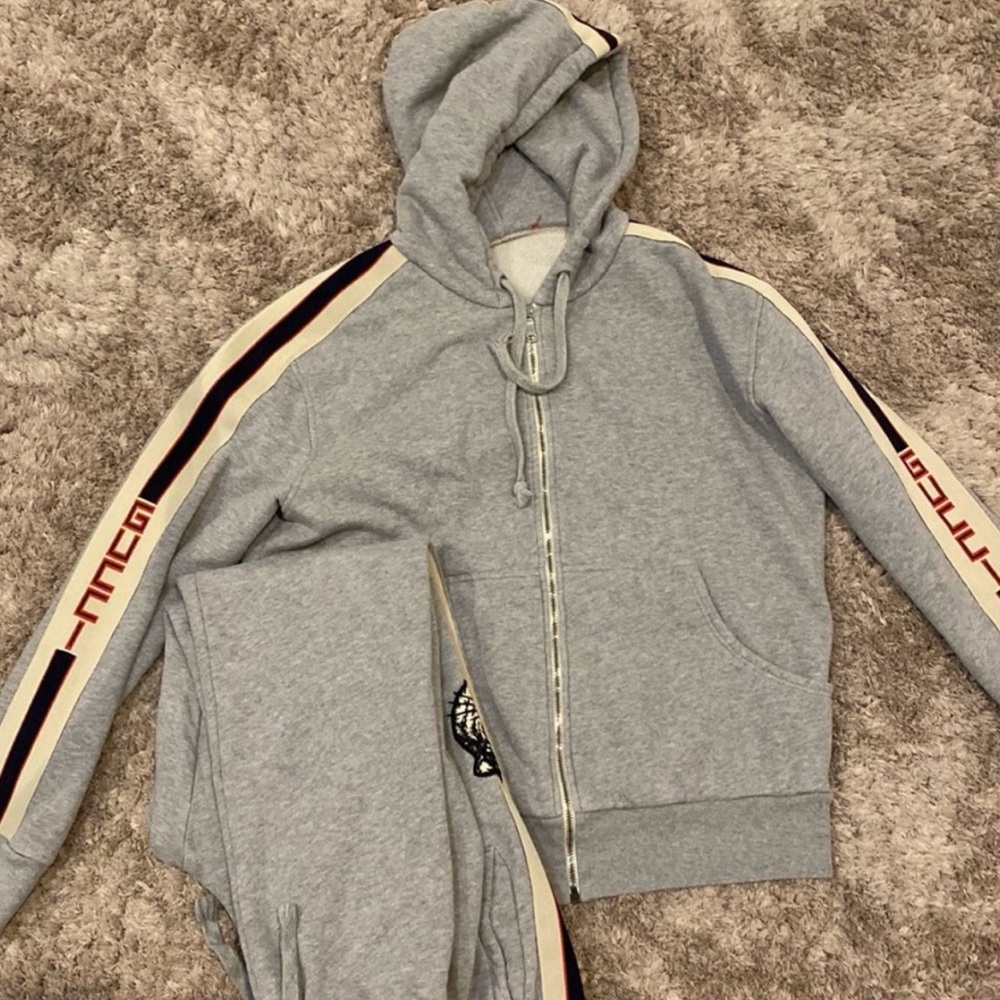 Authentic Gucci Gray Sweatsuit